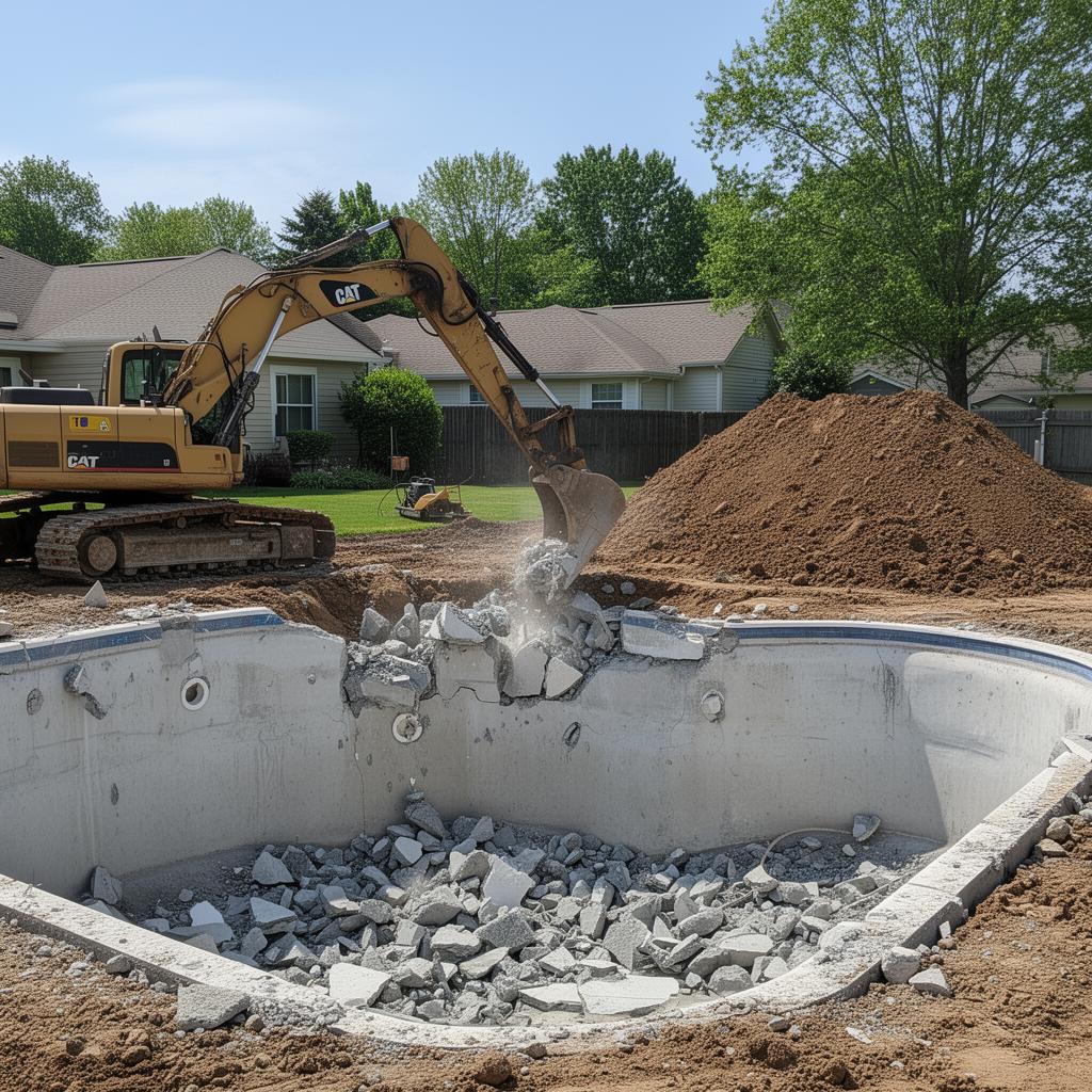 Inground Pool Demolition
